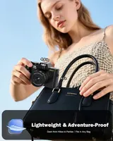 5K 48MP Digitalkamera Anfänger Fotokamera Autofokus 16X Zoom Kompakt Mit 32GB – Bild 10
