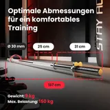 Hop-Sport Hantelset 39 KG Langhantel Langhantelstange Hantelcheiben Gewichte – Bild 6