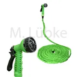 Flexibler Gartenschlauch Flexi Wasser Schlauch dehnbar 22 30 +Gratis Stoffbeutel – Bild 8