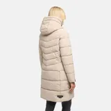Marikoo Damen Winter Mantel Winterjacke Stepp Jacke gesteppt lang warm B978 NEU – Bild 4