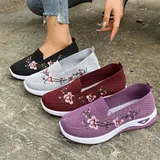 Damen Sneaker Slip On Schlupfschuhe Freizeit Laufschuhe Turnschuhe Sportschuhe – Bild 4