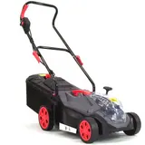 Akku Rasenmäher 2x20V Li-Ion Akkumäher 360mm Elek Rasenmäher 56765 Ladegerät – Bild 5