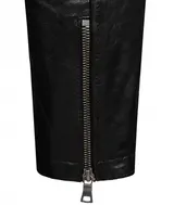 Leder Mantel Herren Lang Schwarz Echtleder Herrenmantel H-343 Rock Creek NEU – Bild 9