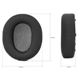 Für Sony WH-G910N Ersatz Ohrpolster Weiches PU Leder Komfort Kissen 2 Stück – Bild 3