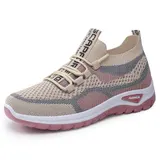 Damen Sneaker Turnschuhe Laufschuhe Atmungsaktiv Sportschuhe Freizeit Schuhe – Bild 10