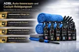 Premium ADBL Auto Innenraum Reinigungsset Cockpit Glas Polster Lack Mega Paket – Bild 3