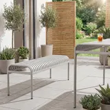 di volio Gartenbank BAISO 130 cm Metall wetterfest – Bild 9