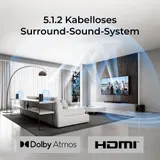 ULTIMEA 5.1.2CH Dolby Atmos Soundbar mit Kabellos 6.5" Subwoofer Bluetooth® 5.4 – Bild 2