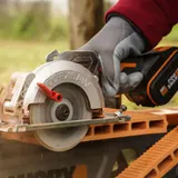 WORX WX531 Akku Hand-Kreissäge 20V Max bürstenloser Motor, 3 Sägeblätter – Bild 10