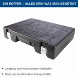 Scheppach Aluminium Werkzeugkoffer TB217 gefüllt | 217 teiliges Werkzeug Set – Bild 8