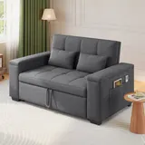 3-in-1 Schlafsofa ausziehbar,Sofa 2 sitzer mit Schlaffunktion – Bild 8