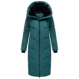 Marikoo Damen Winter Steppjacke Stepp Jacke lang warm Mantel Parker B979 NEU – Bild 5