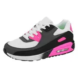 Damen Sneaker Sportschuhe Damenschuhe Freizeitschuhe Laufschuhe Schnürer 36-41 – Bild 1