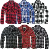 Brandit Check Shirt Hemd viele Farben S-7XL Flanell Woodcutter Karo Freizeithemd – Bild 2