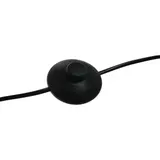 Bogenlampe Solva 3409ZW – schwarze Stehlampe ohne Schirm mit E27 Fassung – Bild 9