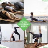 BACKLAxx®  Yogamatte Kork Naturkautschuk - Yoga Matte rutschfest Fitness Pilates – Bild 5