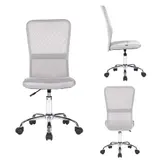 Bürostuhl Ergonomisch 150kg Schreibtischstuhl Drehstuhl Rollen, Hebbarer Stuhl – Bild 2