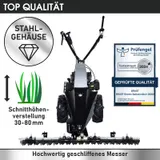 BRAST Balkenmäher Benzin 3,5kW(4,8PS) Radantrieb Rasenmäher Hochgrasmäher 196ccm – Bild 4