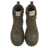 Damen High-Top Stiefeletten mit Lochschnürung Ital-Design 9074 in Grün – Bild 4