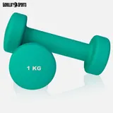 GORILLA SPORTS® Kurzhanteln 2er Set Hanteln Gymnastikhanteln Gewichte Neopren – Bild 3