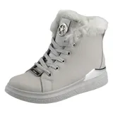 Damen Stiefeletten Winter Sneaker High Warm Gefütterte Freizeit Schuhe Boots – Bild 1