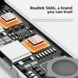 60W Schnellladen für usb-c auf 3,5mm Audio Adapter für Typ C Handys – Bild 4