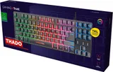 Trust Gaming Tastatur RGB LED Beleuchtung USB QWERTZ DE-Layout Keyboard – Bild 11