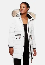 Navahoo PAULA Damen Winter Jacke Steppjacke Mantel Parka Kapuze Warm Gefüttert  – Bild 3