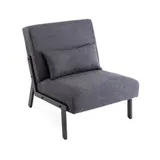 Loungesessel Sessel mit Kissen Stoffsofa Einzelsofa Wohnzimmersofa Gepolstert – Bild 11