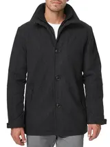 Indicode Herren Mantel Brittany -Parka Kurzmantel Herrenmantel Stehkragen Männer – Bild 3