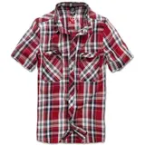 Brandit Roadstar Shirt Herren Karo Hemd kurzarm Freizeithemd kariert S-7XL – Bild 1