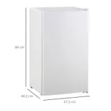 91L Kühlschrank mit Gefrierfach 81L+10L Kleiner Kühlschrank mit Gemüsefach – Bild 4