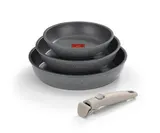 3-teiliges Pfannenset mit abnehmbarem Griff One Click Pietra – Bild 1