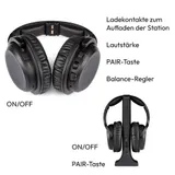 MEDION® LIFE® Funkkopfhörer HS-1 kabellos für TV hoher Tragekomfort (MD400006) – Bild 6