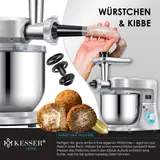 KESSER® Küchenmaschine 3in1 mit Fleischwolf Teigmaschine Knetmaschine Entsafter – Bild 6