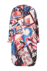 Laurasøn Damen Funktions Regencape Unisex Print Kapuze 836293 – Bild 9