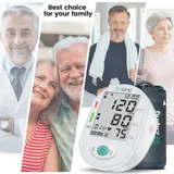 Digital Blutdruckmessgerät Oberarm Blutdruck Monitor Automatische Pulsmesser – Bild 10