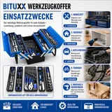 Werkzeugkoffer Werkzeugkiste Werkzeugset Bestückt Aufklappbar 85tlg Bituxx® – Bild 5