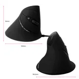 Gaming Maus vertikale 6 Tasten 3200DPI MSDS USB Gamer Mouse 7 Farbe PC Computer – Bild 12
