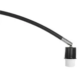 Bogenlampe Solva 3409ZW – schwarze Stehlampe ohne Schirm mit E27 Fassung – Bild 7