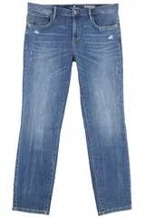 Tom Tailor Alexa Slim Stretchjeans Damen Jeans Hose Used Look Denim – Bild 1