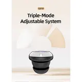 Leichte Schlaf Ohrstöpsel 3 in 1 System mit austauschbaren Bezügen für Hygien – Bild 10