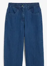 Damen Strech Jeans Mom in dunkel blau denim + High Waist Gr. 40 bis 54 neu 19628 – Bild 2