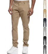 Indicode Herren Chinohose Cherry-Stoffhose Stretchhose Business Pants Chino Hose – Bild 6