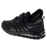 Herren Damen Sportschuhe Turnschuhe Laufschuhe Sneaker Klettverschluss Schwarz – Bild 4