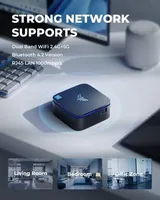 【98% Neue】NIPOGI 4K Mini PC Intel N95 16GB DDR4 512GB SSD WIFI BT Windows 11 PRO – Bild 7