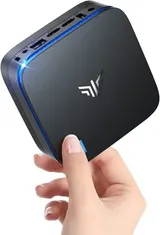 【98% Neue】NIPOGI 4K Mini PC Intel N95 16GB DDR4 512GB SSD WIFI BT Windows 11 PRO – Bild 1
