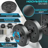 RE:SPORT® 2er Hantel Set Kurzhanteln Hanteln verstellbar Krafttraining Fitness – Bild 3