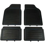Cartrend Automatten Set Gummi 4-teilig Universal Gummi-Matten Fußmatten Auto PKW – Bild 1