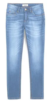 Damen Strech Jeans blue bleeched Skinny Fit Kurzgröße Gr.öße 38 bis 54 neu 59357 – Bild 5